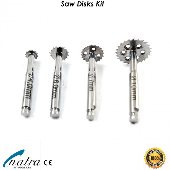 Dental Bone Expander Kit With Saw Disks – For Sinus Lift & Implant Procedures
